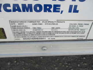 2017 Atlas 7x14  Enclosed Cargo AU714TA2-R