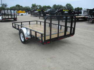 2019 PJ Trailer 77x12 U7 Single Axle Utility U721231DSYK