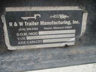 1998 R&W 76x16  Utility 