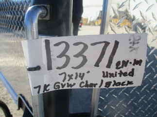 2019 United 7x14  Enclosed Motorcycle XLMTV-714TA35-8.5-S