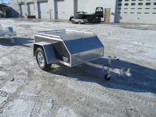 2020 Aluma 48x6  Aluminum Single Axle Utility AE46