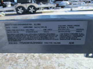 2020 Aluma 48x6  Aluminum Single Axle Utility AE46