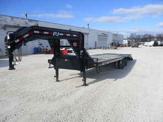 2019 PJ Trailer 102x28 LD Gooseneck LDR28A2BSWK