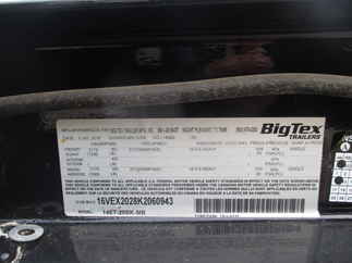 2019 Big Tex 83x20  Equipment 14ET-20BK-MR