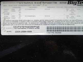 2019 Big Tex 102x30  Gooseneck 22GN-25BK+5MR