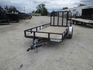 2019 PJ Trailer 72x12 U2 Single Axle Utility U221231DSGK