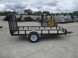 2019 PJ Trailer 72x12 U2 Single Axle Utility U221231DSGK