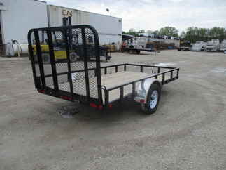 2019 PJ Trailer 77x12 U7 Single Axle Utility U721231DSGK