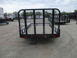 2019 PJ Trailer 77x12 U7 Single Axle Utility U721231DSGK