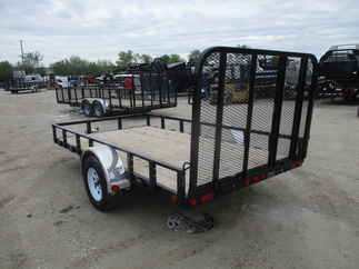 2019 PJ Trailer 77x12 U7 Single Axle Utility U721231DSGK