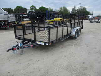 2019 PJ Trailer 83x20 UL Utility UL22032ESBK2J