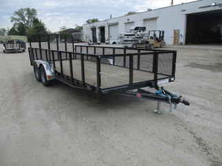 2019 PJ Trailer 83x20 UL Utility UL22032ESBK2J