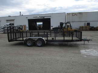 2019 PJ Trailer 83x20 UL Utility UL22032ESBK2J