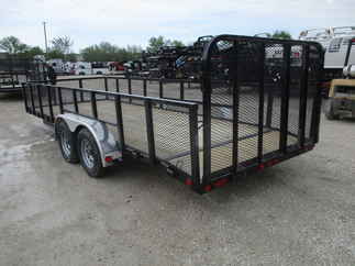 2019 PJ Trailer 83x20 UL Utility UL22032ESBK2J