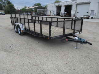 2019 PJ Trailer 83x20 UL Utility UL22032ESBK2J