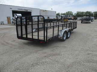 2019 PJ Trailer 83x20 UL Utility UL22032ESBK2J