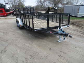 2019 PJ Trailer 83x18 UL Utility UL21832ESBK2J