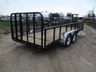 2019 PJ Trailer 83x18 UL Utility UL21832ESBK2J