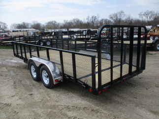 2019 PJ Trailer 83x18 UL Utility UL21832ESBK2J