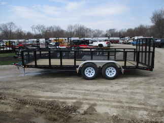 2019 PJ Trailer 83x18 UL Utility UL21832ESBK2J