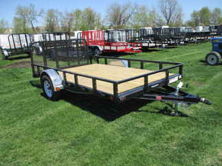 2019 PJ Trailer 83x12 U8 Single Axle Utility U821231DSYK