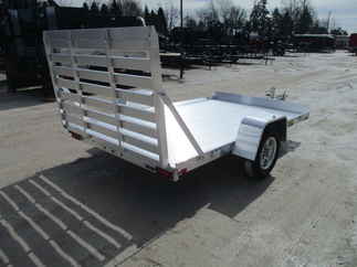 2020 Aluma 72x10  Aluminum Single Axle Utility 7210