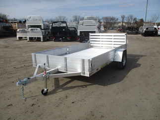 2020 Aluma 81x12  Aluminum Single Axle Utility 8112SR
