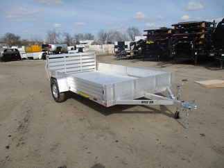2020 Aluma 81x12  Aluminum Single Axle Utility 8112SR