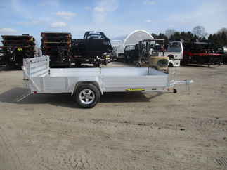 2020 Aluma 81x12  Aluminum Single Axle Utility 8112SR