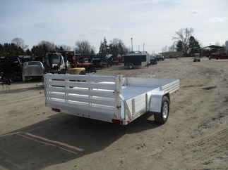 2020 Aluma 81x12  Aluminum Single Axle Utility 8112SR
