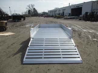 2020 Aluma 81x12  Aluminum Single Axle Utility 8112SR