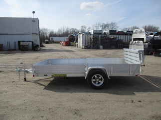 2020 Aluma 81x12  Aluminum Single Axle Utility 8112SR
