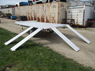 2020 Aluma 88x12.83  Aluminum Single Axle Utility A8812