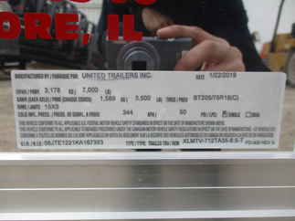 2019 United 7x12  Enclosed Motorcycle XLMTV-712TA35-8.5-T