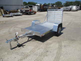 2020 Aluma 54x8  Aluminum Single Axle Utility 548