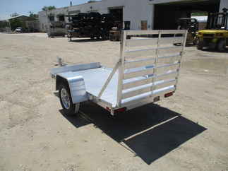 2020 Aluma 54x8  Aluminum Single Axle Utility 548