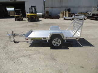 2020 Aluma 54x8  Aluminum Single Axle Utility 548