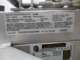 2020 Aluma 77x12  Aluminum Single Axle Utility 7712HTILT