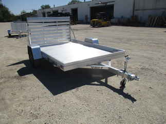 2020 Aluma 78x10  Aluminum Single Axle Utility 7810ES