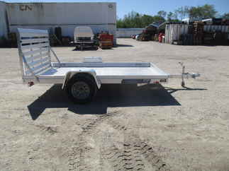 2020 Aluma 78x10  Aluminum Single Axle Utility 7810ES