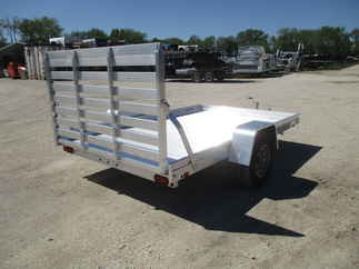 2020 Aluma 78x10  Aluminum Single Axle Utility 7810ES