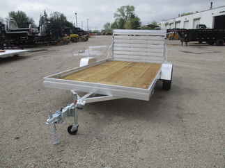 2020 Aluma 78x12  Aluminum Single Axle Utility 7812ESW