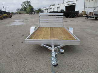 2020 Aluma 78x12  Aluminum Single Axle Utility 7812ESW