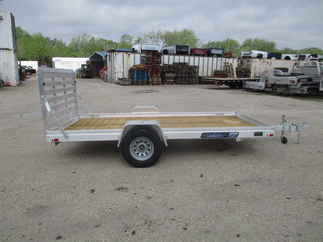 2020 Aluma 78x12  Aluminum Single Axle Utility 7812ESW
