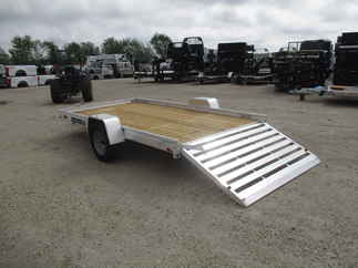 2020 Aluma 78x12  Aluminum Single Axle Utility 7812ESW