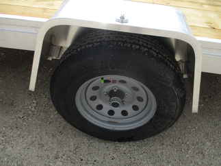 2020 Aluma 78x12  Aluminum Single Axle Utility 7812ESW