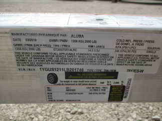 2020 Aluma 78x12  Aluminum Single Axle Utility 7812ESW
