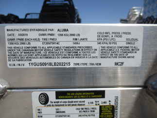 2020 Aluma 69x9.5  Aluminum Single Axle Utility MC2F