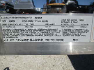 2020 Aluma 26.x3.75  Aluminum Single Axle Utility MCTB