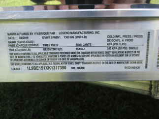 2019 Legend 6x15  Enclosed Cargo 6X15DVNSA30
